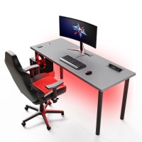 Birou de gaming - Grafit