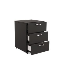 Containere sub birou - Negru