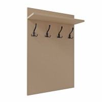 Cuier de perete vertical - Cappuccino - Pentru haine