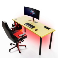 Birou de gaming - Galben