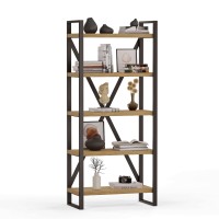 Raftul metalic loft industrial din stejar de piatră