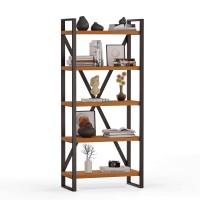 Raft metalic loft industrial din lemn de alun