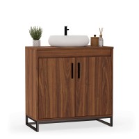 Mobilier de baie sub chiuvetă - Nuc