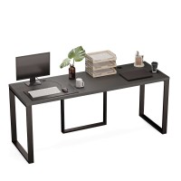 Birou dublu Iron Duo Loft - Negru