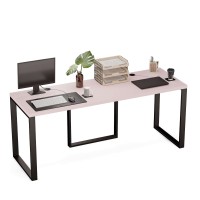 Birou dublu Iron Duo Loft - Roz