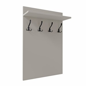 Cuier de perete vertical - Gri - Pentru haine