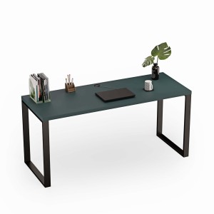 Birou cu picioare metalice - Verde