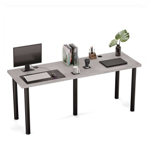 Birou dublu Iron Duo - Beton