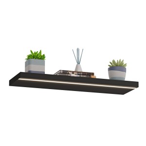 Raft suspendat LED - Negru