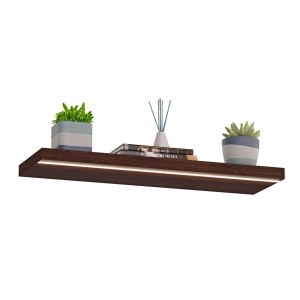 Raft suspendat LED - Wenge