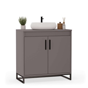 Mobilier de baie sub chiuvetă - Grafit