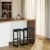 hoker loftowy beton czarny