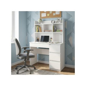 5.jpgBiurko Tomek  z nadstawką - Białe wizualizacja