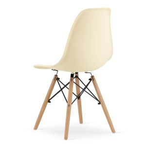 Krzesło skandynawskie beżowe