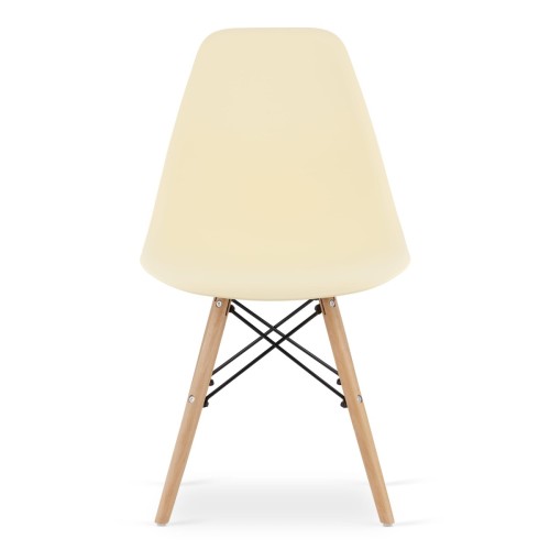 Krzesło skandynawskie beżowe