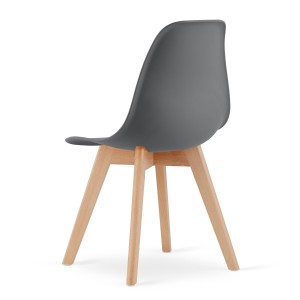 Krzesło Rauma ciemnoszare