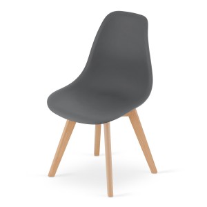 Krzesło Rauma ciemnoszare