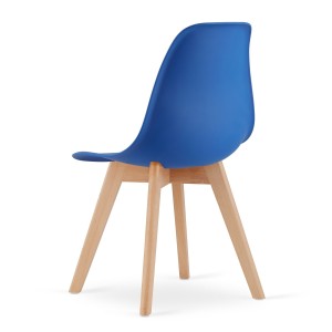 Krzesło Rauma niebieskie