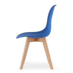 Krzesło Rauma niebieskie