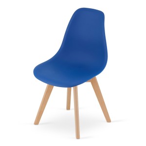 Krzesło Rauma niebieskie