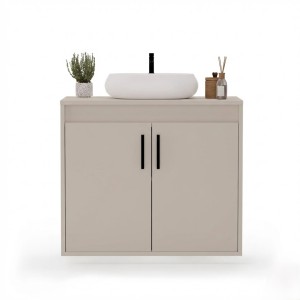 Wisząca łazienkowa szafka pod umywalkę kaszmir