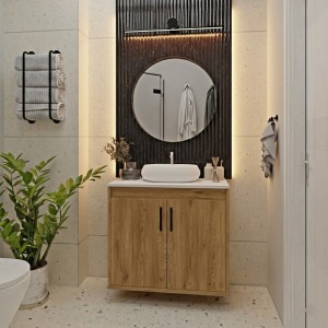 Wisząca łazienkowa szafka pod umywalkę evoke