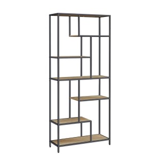 Raft metalic loft industrial negru (1) (1)