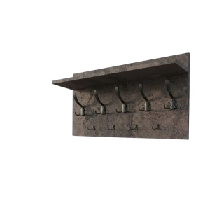 Wieszak poziomy - beton rdzawy