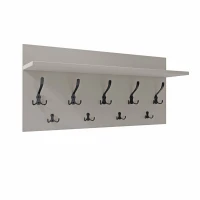 Cuier de perete- Gri - Pentru haine