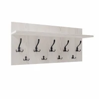 Cuier de perete- Pin - Pentru haine