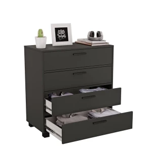 Comoda cu sertare Anna - Negru