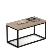 Masa lungă metalică - Cappuccino