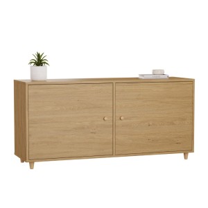 Comoda scandinavă din stejar de piatră - Colecția SCANDI