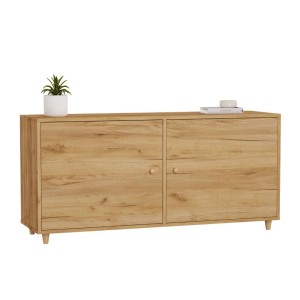 Comoda scandinavă din stejar aurit - Colecția SCANDI