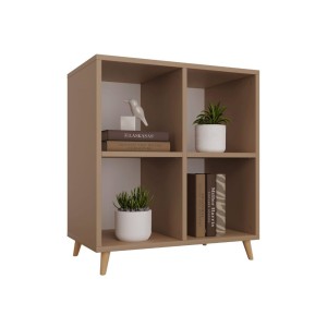 Bibliotecă scandinavă cub cappuccino - colecția SCANDI