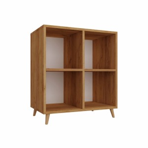 Regał skandynawski kostka dąb złoty - 1.jpg