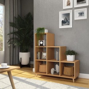 Regał skandynawski schodkowy buk - 3.jpg