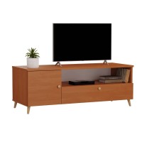 Comodă TV din lemn de alun - Colecția Scandi