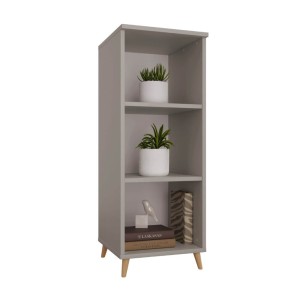 Bibliotecă scandinavă triplu gri - colecția Scandi