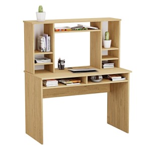 Biurko szkolne dąb kamienny 2p - nadstawka-5p .jpg