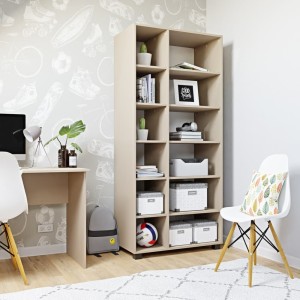 Regał w kolorze cappuccino -.jpg