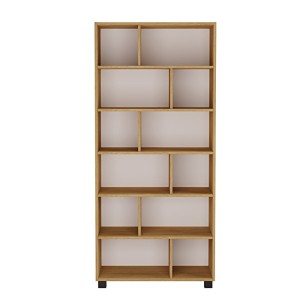 Regał z pólkami Marek dąb kamienny-.jpg