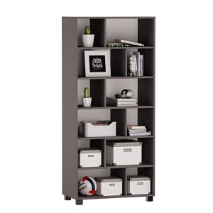 Raft cu etajere Marek - Grafit