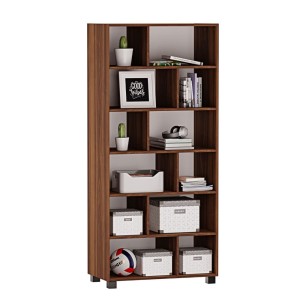 Regał z pólkami Marek - orzech-.jpg