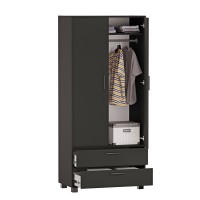 Dulap cu sertare Kamil - Negru