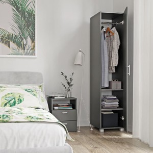 Szafa pojedyncza - czarna - .jpg