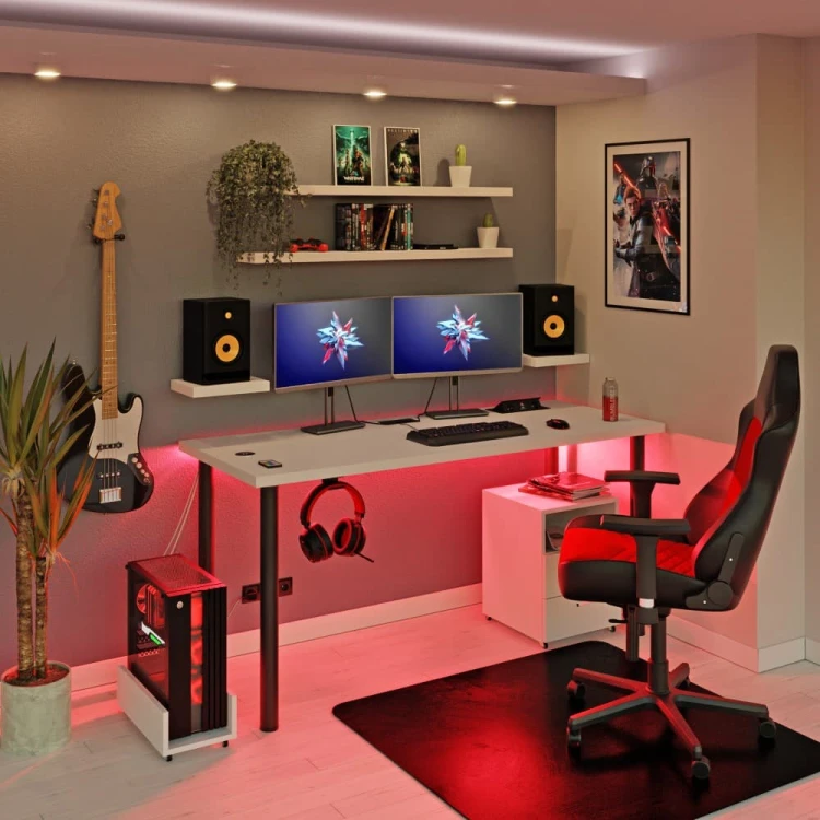 birou-gaming-cu-leduri-alb-yrke