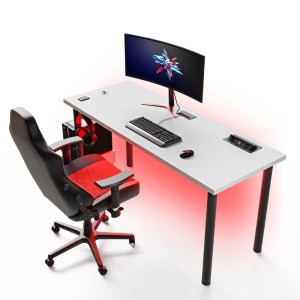 Birou de gaming - Gri