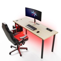 Birou de gaming - Stejar de piatră