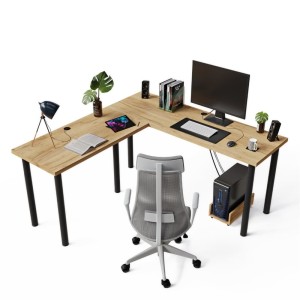 Birou colțar - Stejar auriu